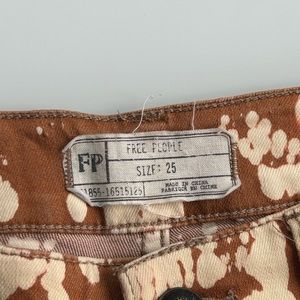 Free People Flare Colurful Jeans